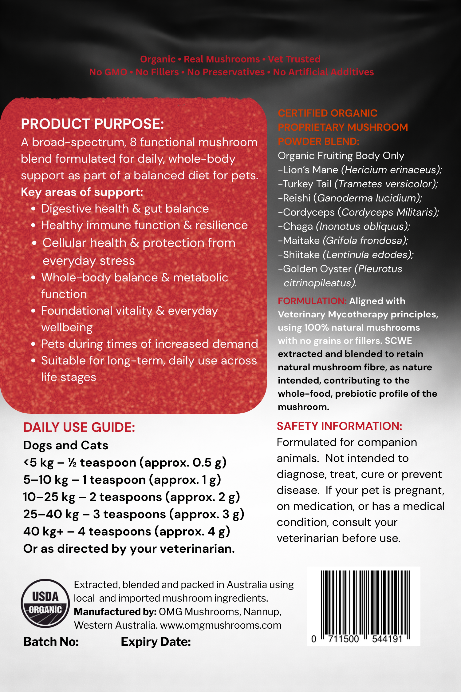 8 Mushroom Super Blend