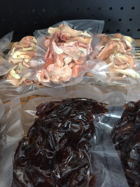Oyster mushroom jerky