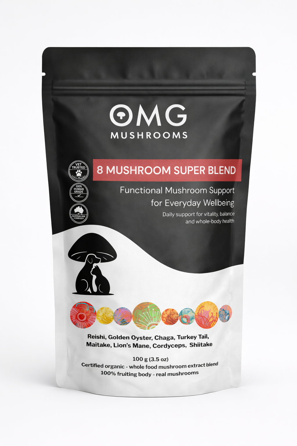 8 Mushroom Super Blend